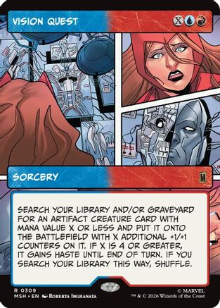 Vision Quest (Borderless)  [Marvel Super Heroes]