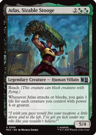 Atlas, Sizable Stooge  [Marvel Super Heroes]