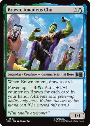Brawn, Amadeus Cho  [Marvel Super Heroes]