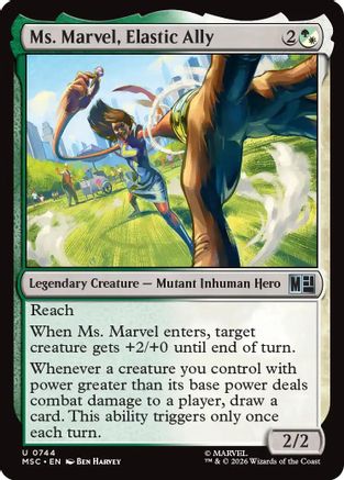 Ms. Marvel, Elastic Ally  [Marvel Super Heroes]