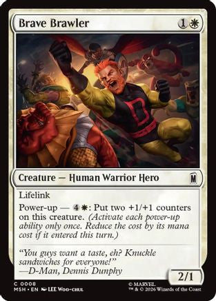 Brave Brawler  [Marvel Super Heroes]