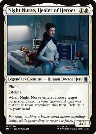 Night Nurse, Healer of Heroes  [Marvel Super Heroes] Foil