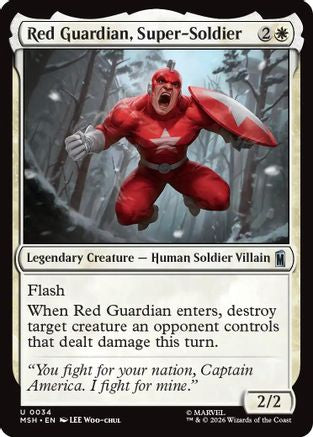 Red Guardian, Super-Soldier  [Marvel Super Heroes]