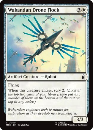 Wakandan Drone Flock  [Marvel Super Heroes]