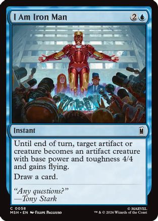 I Am Iron Man  [Marvel Super Heroes]
