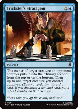 Trickster's Stratagem  [Marvel Super Heroes] Foil
