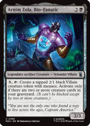 Arnim Zola, Bio-Fanatic  [Marvel Super Heroes]