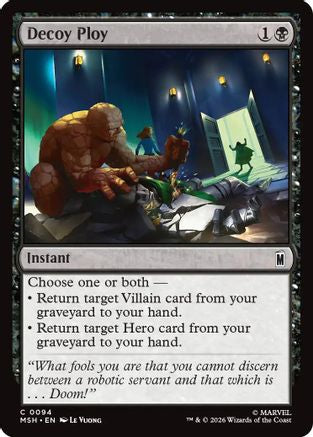 Decoy Ploy  [Marvel Super Heroes] Foil