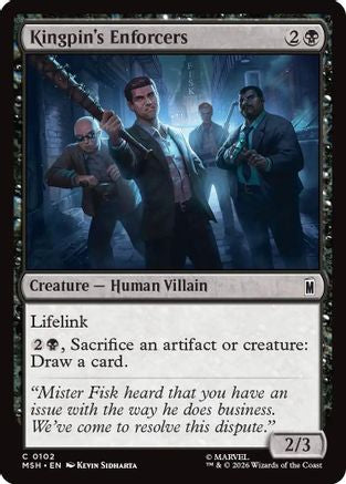 Kingpin's Enforcers  [Marvel Super Heroes] Foil