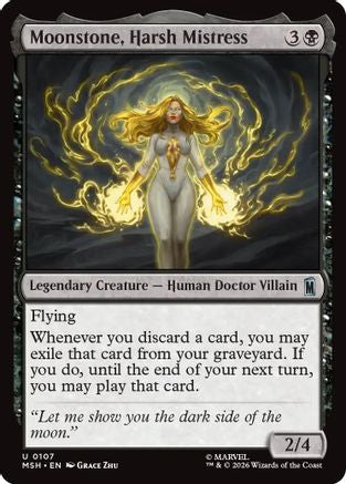 Moonstone, Harsh Mistress  [Marvel Super Heroes] Foil