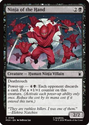 Ninja of the Hand  [Marvel Super Heroes]