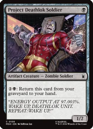Project Deathlok Soldier  [Marvel Super Heroes] Foil