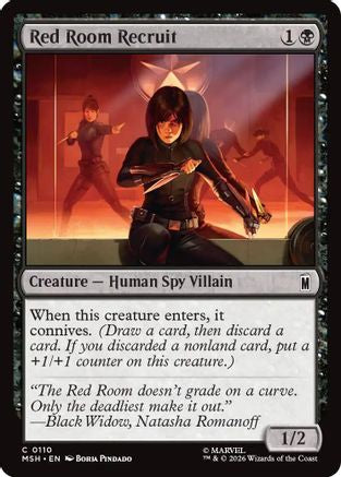 Red Room Recruit  [Marvel Super Heroes] Foil