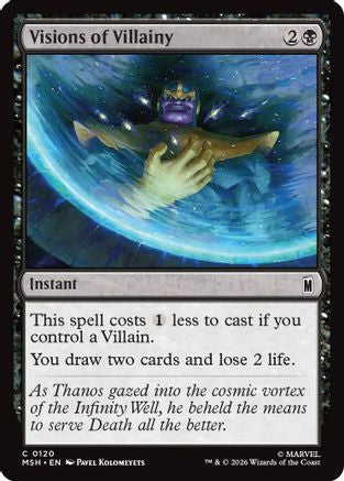 Visions of Villainy  [Marvel Super Heroes]