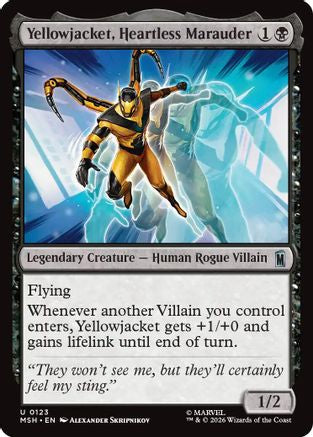Yellowjacket, Heartless Marauder  [Marvel Super Heroes]