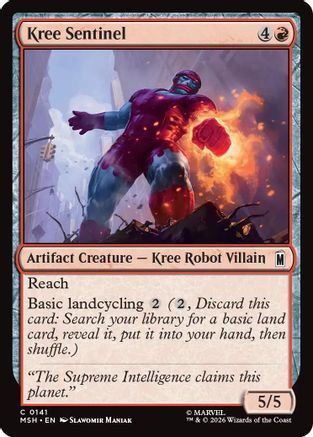 Kree Sentinel  [Marvel Super Heroes]