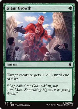 Giant Growth  [Marvel Super Heroes] Foil