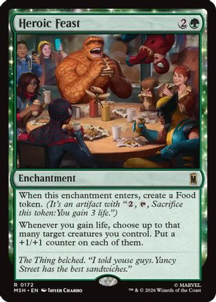 Heroic Feast  [Marvel Super Heroes]