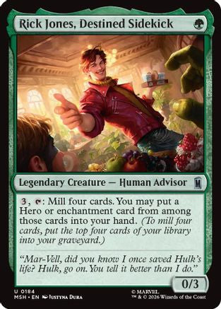 Rick Jones, Destined Sidekick  [Marvel Super Heroes] Foil
