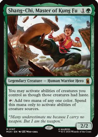 Shang-Chi, Master of Kung Fu  [Marvel Super Heroes] Foil