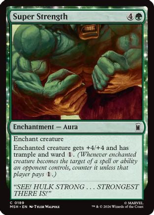 Super Strength  [Marvel Super Heroes] Foil