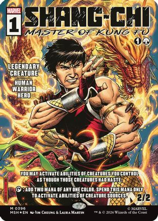 Shang-Chi, Master of Kung Fu (Showcase) (0396)  [Marvel Super Heroes] Foil
