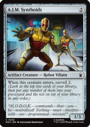 A.I.M. Synthoids  [Marvel Super Heroes] Foil
