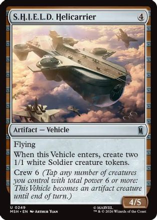 S.H.I.E.L.D. Helicarrier  [Marvel Super Heroes] Foil