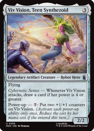 Viv Vision, Teen Synthezoid  [Marvel Super Heroes]