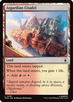 Asgardian Citadel  [Marvel Super Heroes]