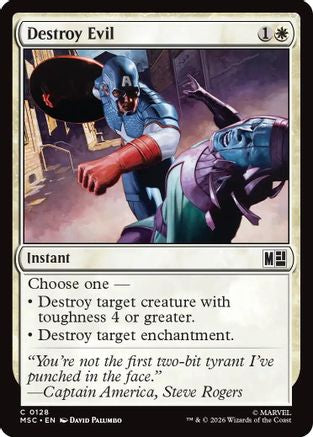 Destroy Evil  [Commander: Marvel Super Heroes]