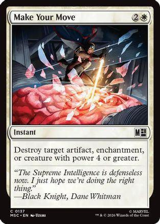 Make Your Move  [Commander: Marvel Super Heroes]