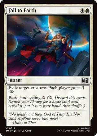 Fall to Earth  [Commander: Marvel Super Heroes] Foil