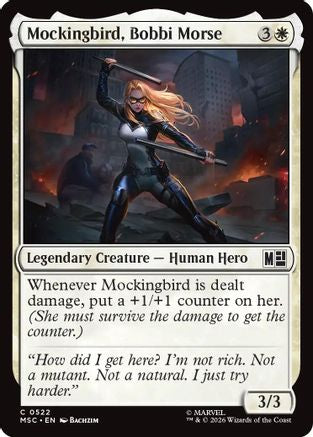 Mockingbird, Bobbi Morse (0522)  [Commander: Marvel Super Heroes]