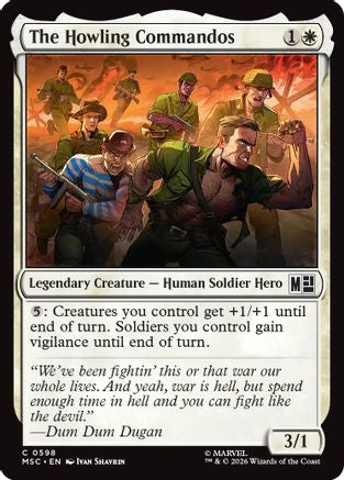 The Howling Commandos  [Commander: Marvel Super Heroes]