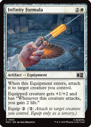 Infinity Formula  [Commander: Marvel Super Heroes]
