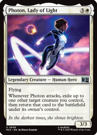 Photon, Lady of Light  [Commander: Marvel Super Heroes] Foil