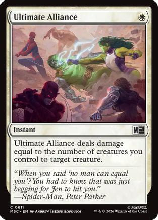 Ultimate Alliance  [Commander: Marvel Super Heroes]