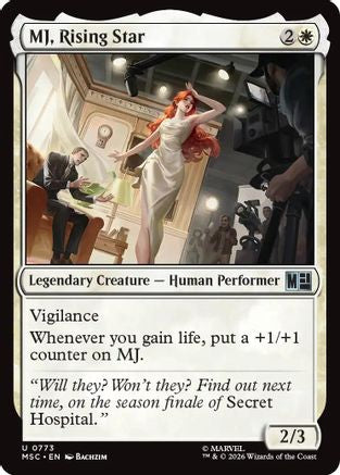 MJ, Rising Star  [Commander: Marvel Super Heroes]