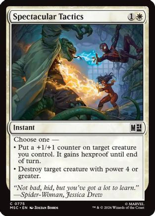 Spectacular Tactics  [Commander: Marvel Super Heroes]