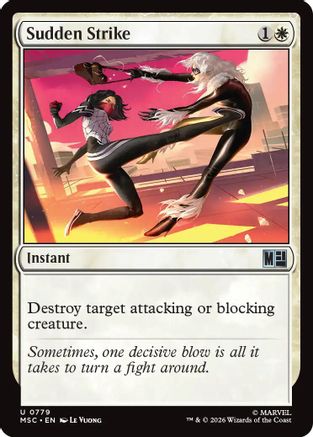 Sudden Strike  [Commander: Marvel Super Heroes]