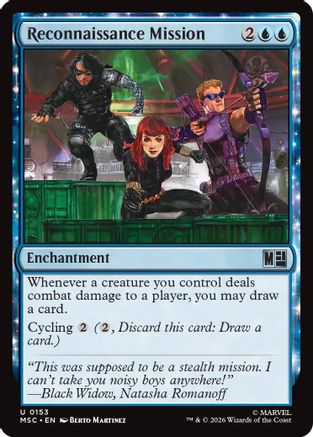 Reconnaissance Mission  [Commander: Marvel Super Heroes]