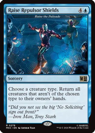 Raise Repulsor Shields  [Commander: Marvel Super Heroes]