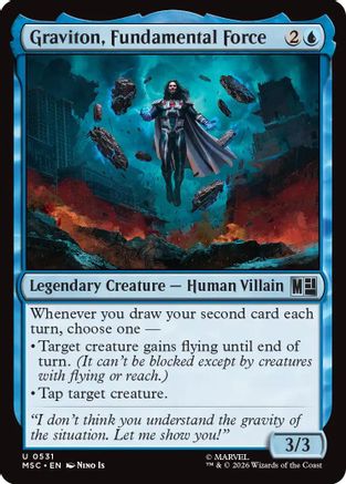 Graviton, Fundamental Force  [Commander: Marvel Super Heroes]