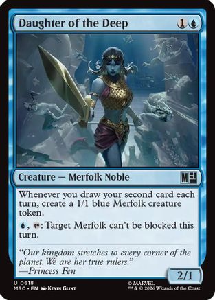 Daughter of the Deep  [Commander: Marvel Super Heroes] Foil