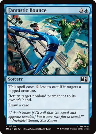 Fantastic Bounce  [Commander: Marvel Super Heroes] Foil
