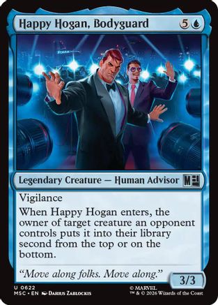 Happy Hogan, Bodyguard  [Commander: Marvel Super Heroes]