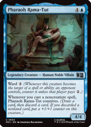 Pharaoh Rama-Tut  [Commander: Marvel Super Heroes] Foil