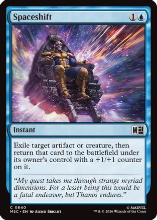 Spaceshift  [Commander: Marvel Super Heroes] Foil