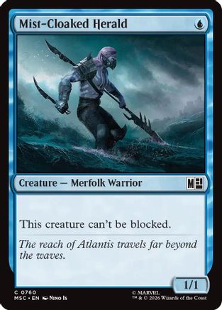 Mist-Cloaked Herald  [Commander: Marvel Super Heroes]